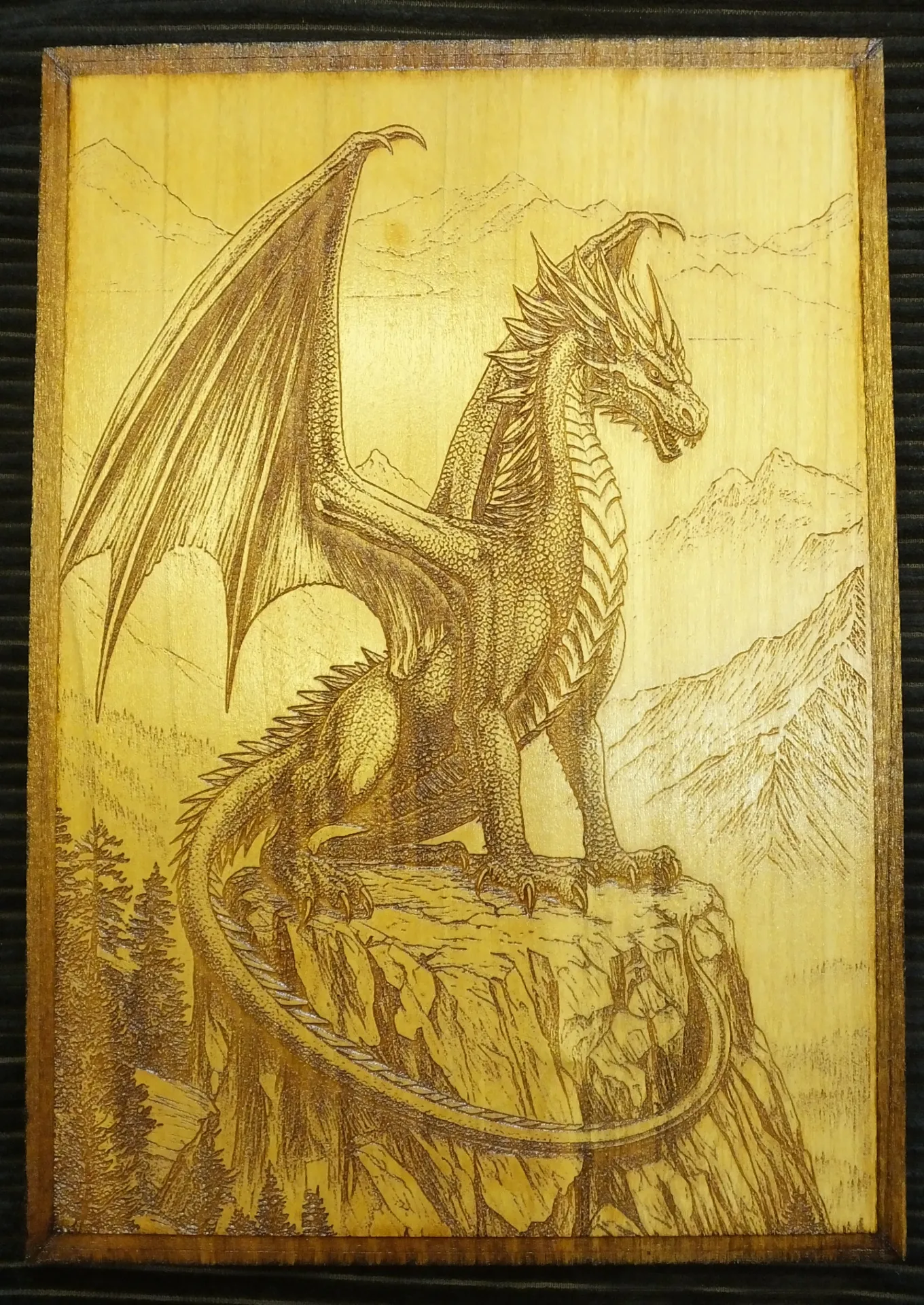 Dragon Perched