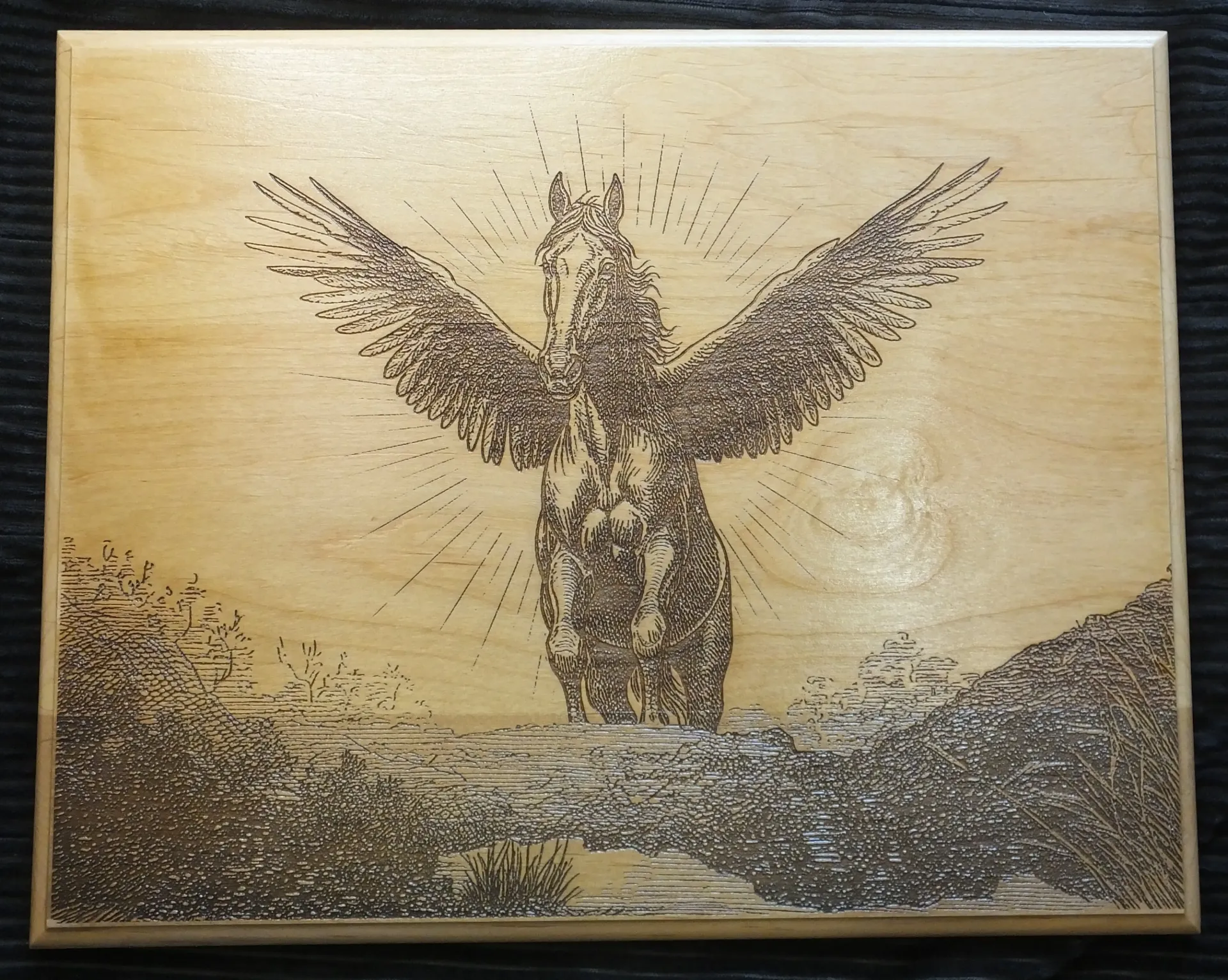 Horse and Eagle