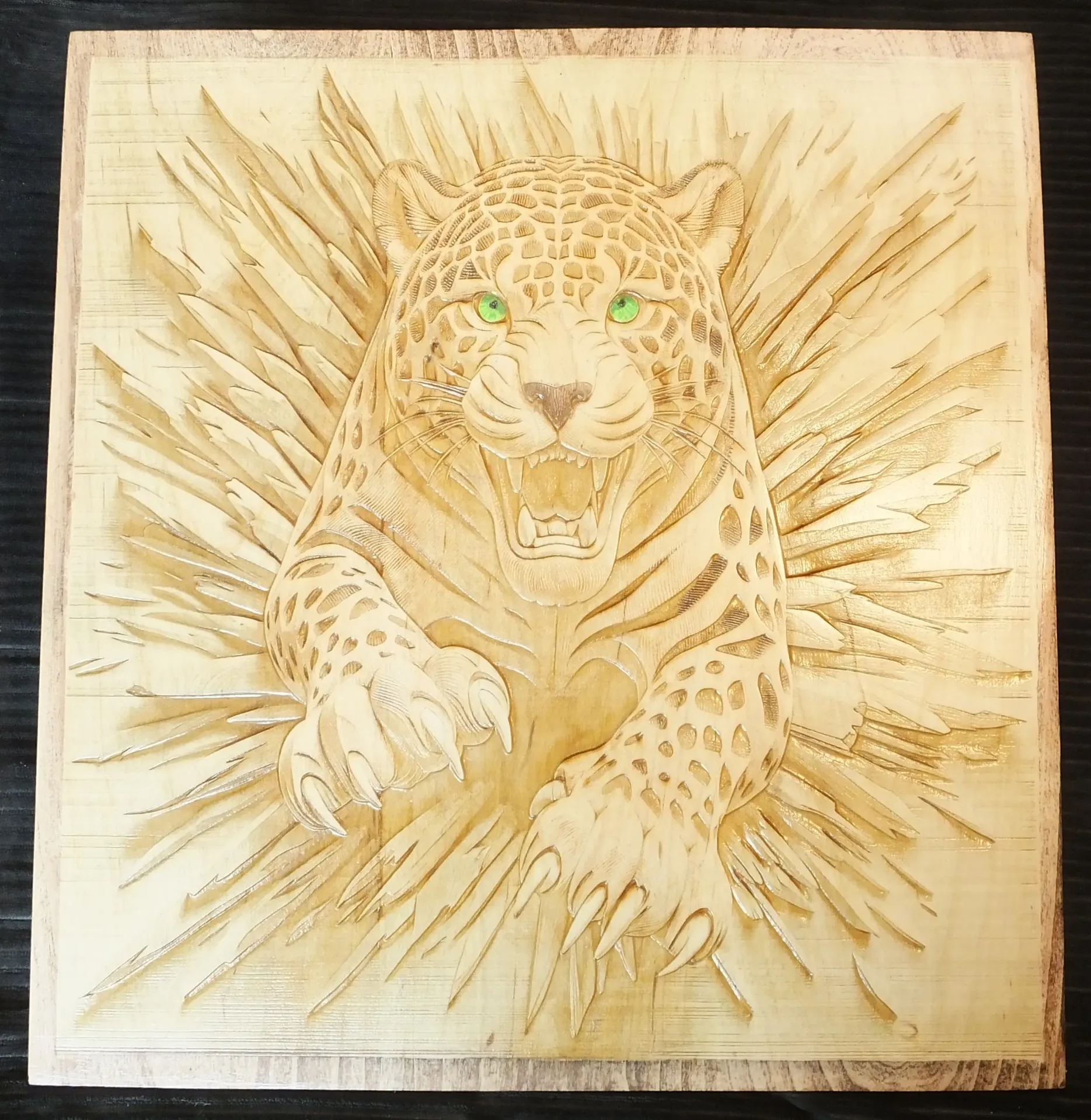 Jaguar Attacking