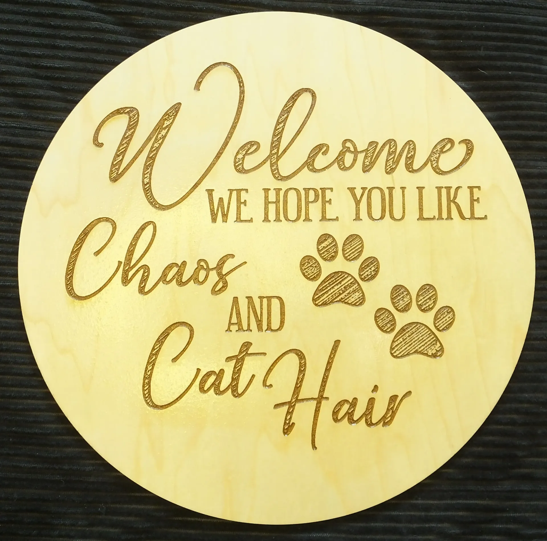 Welcome / Chaos and Cat Hair