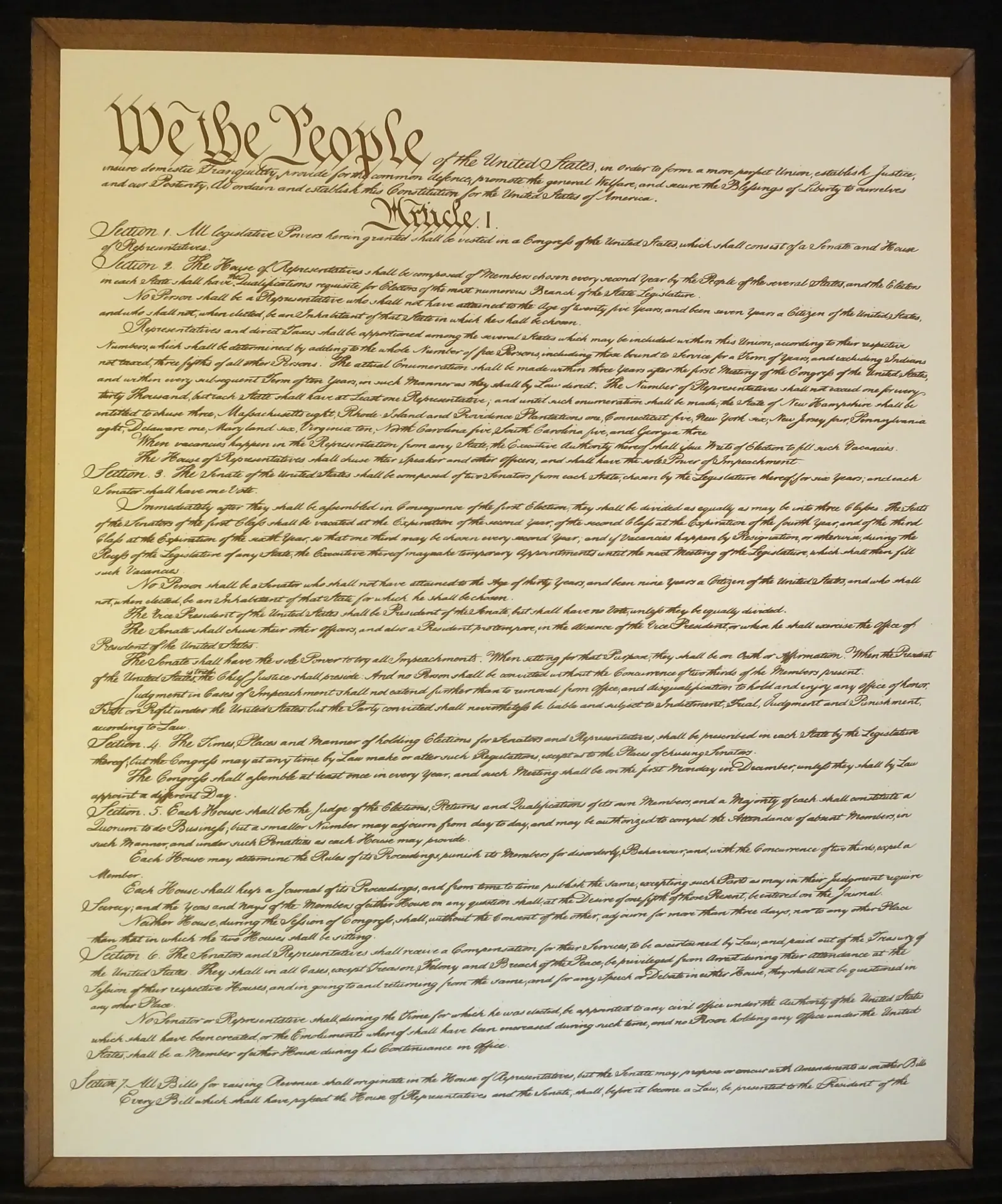 U.S. Constitution